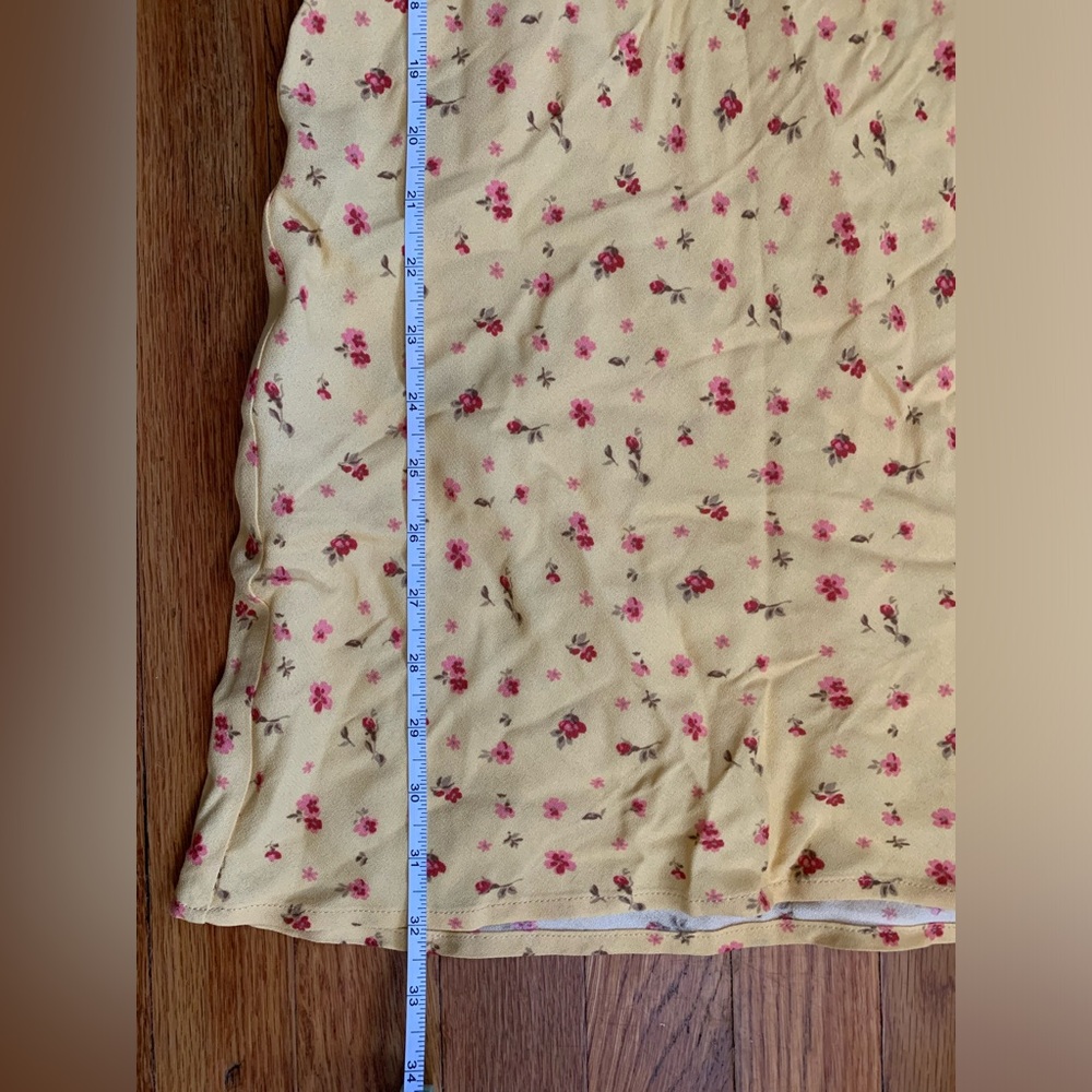 Reformation Calix Floral Print Minidress size XS EUC - Picture 10 of 11